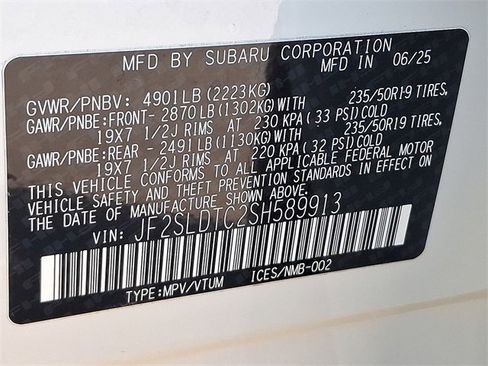 Used 2025 Subaru Forester Touring w/ Protection Package image 27