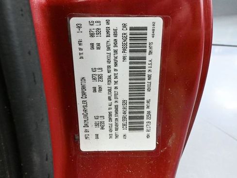 Used 2004 Chrysler Sebring LXi w/ Electronics Convenience Group image 40