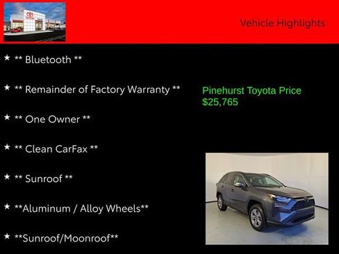 Certified 2023 Toyota RAV4 XLE w/ Convenience Package image 7