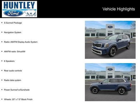Used 2023 Kia Telluride S w/ S Sunroof Package image 2