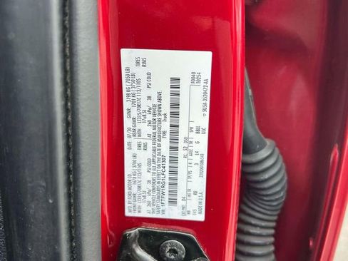 Used 2020 Ford F150 Raptor w/ Equipment Group 802A Luxury image 19