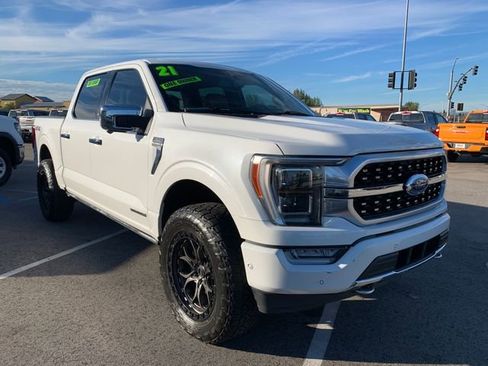 Used 2021 Ford F150 Platinum w/ Equipment Group 701A High image 4