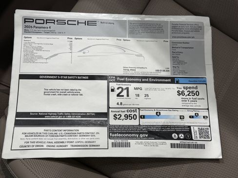 New 2026 Porsche Panamera 4 image 57