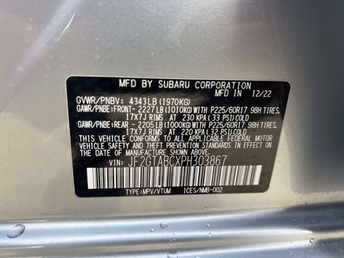 Used 2023 Subaru Crosstrek 2.0i image 18