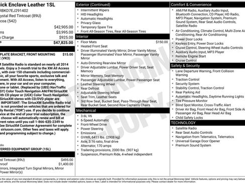 Used 2014 Buick Enclave Leather image 34