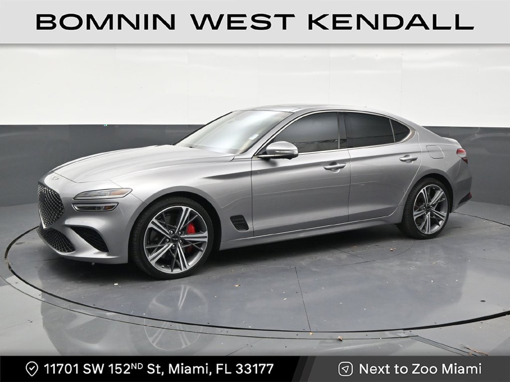 Used 2025 Genesis G70 3.3T Advanced w/ Sport Prestige Package RWD image 1