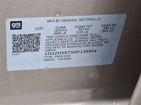 Used 2024 Chevrolet Malibu LT image 22