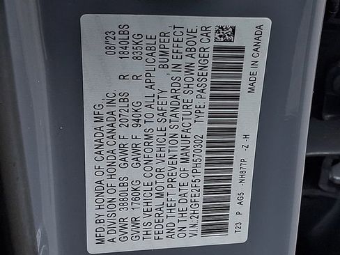 Used 2023 Honda Civic Sport image 23