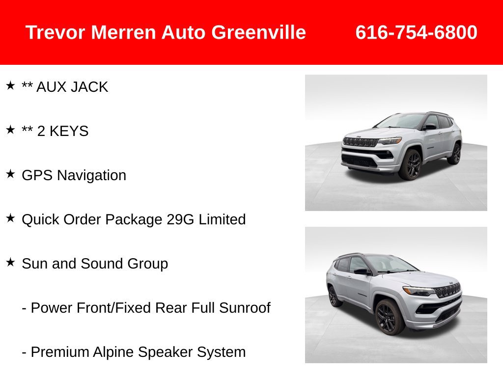 Used 2024 Jeep Compass Limited w/ High Altitude Package AWD/4WD image 19