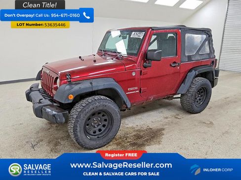 Used 2012 Jeep Wrangler Sport w/ Connectivity Group AWD/4WD image 1