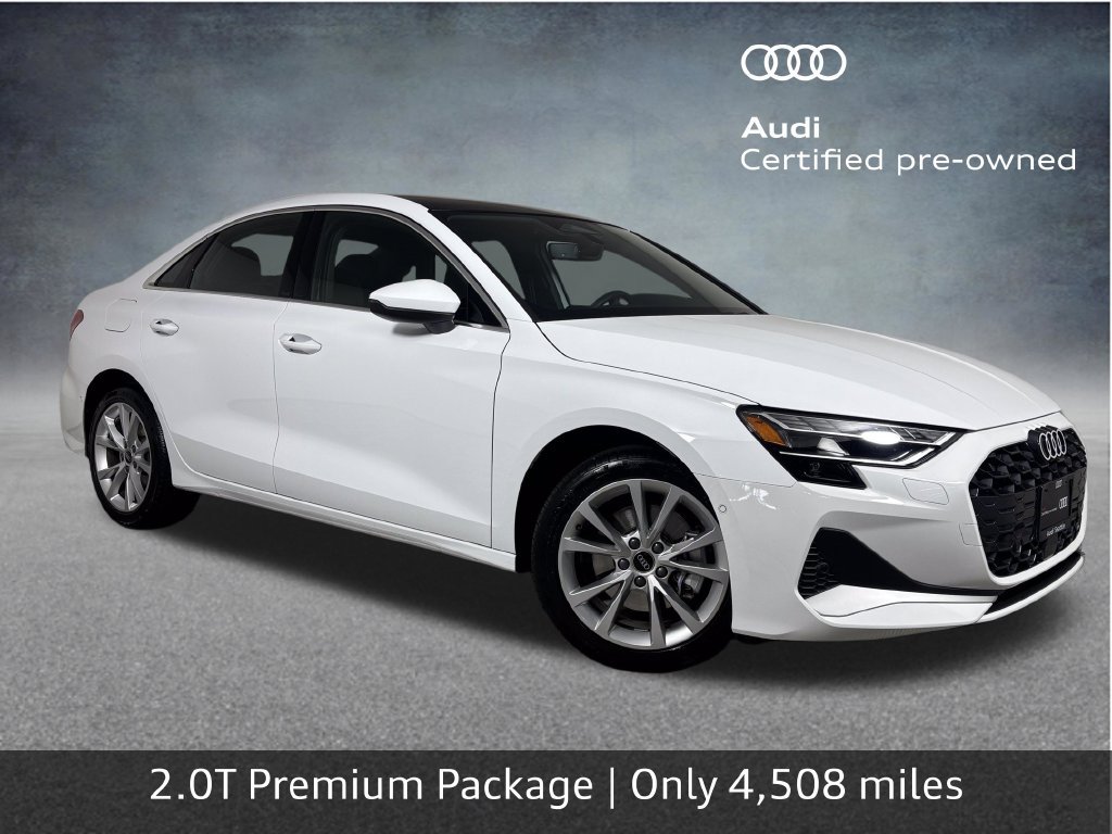 Certified 2026 Audi A3 2.0T Premium w/ Convenience Package AWD/4WD 360° Tour
