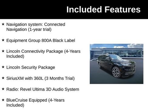 New 2026 Lincoln Navigator L Black Label AWD/4WD image 6