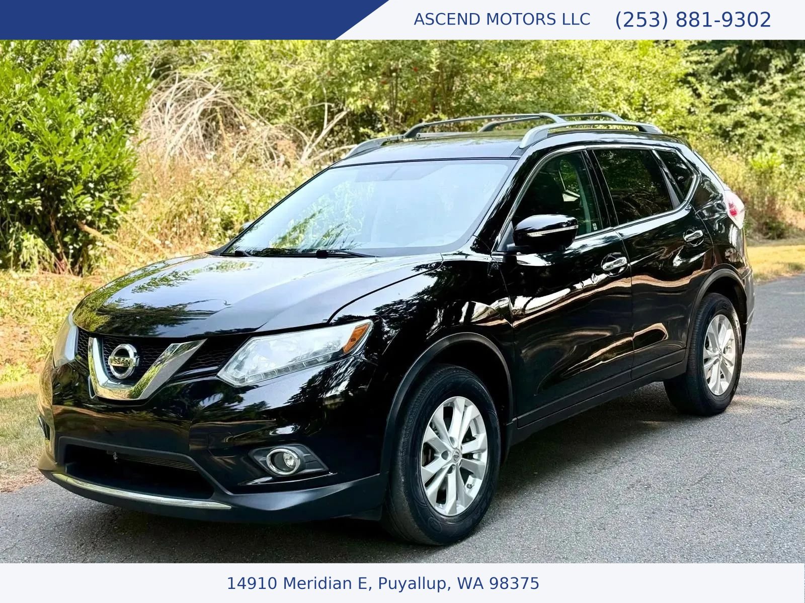 Used 2015 Nissan Rogue SV w/ SV Premium Package AWD/4WD image 1