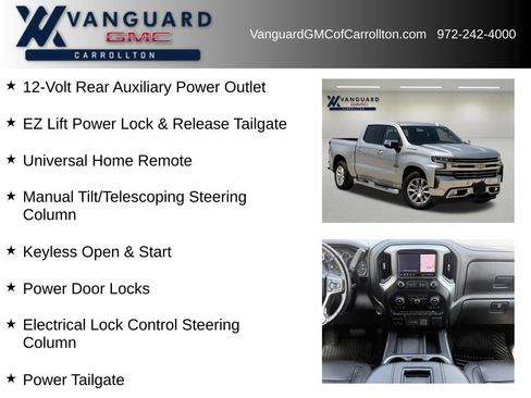 Used 2019 Chevrolet Silverado 1500 LTZ w/ LTZ Texas Edition RWD image 24