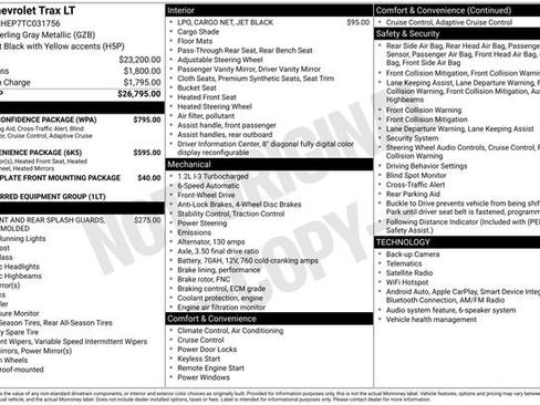 Used 2026 Chevrolet Trax LT w/ Driver Confidence Package FWD image 34