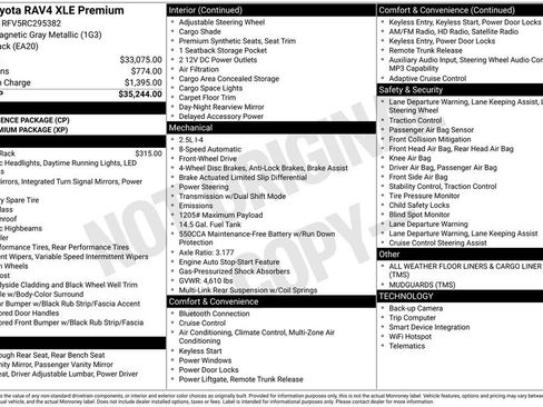 Used 2024 Toyota RAV4 XLE Premium FWD image 3