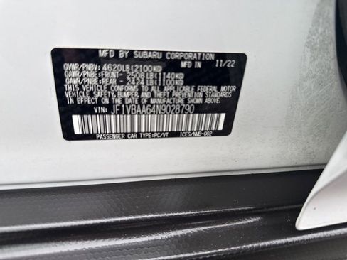 Used 2022 Subaru WRX image 32