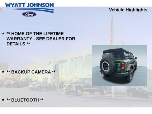 Used 2024 Ford Bronco Big Bend w/ Sasquatch Package AWD/4WD image 5