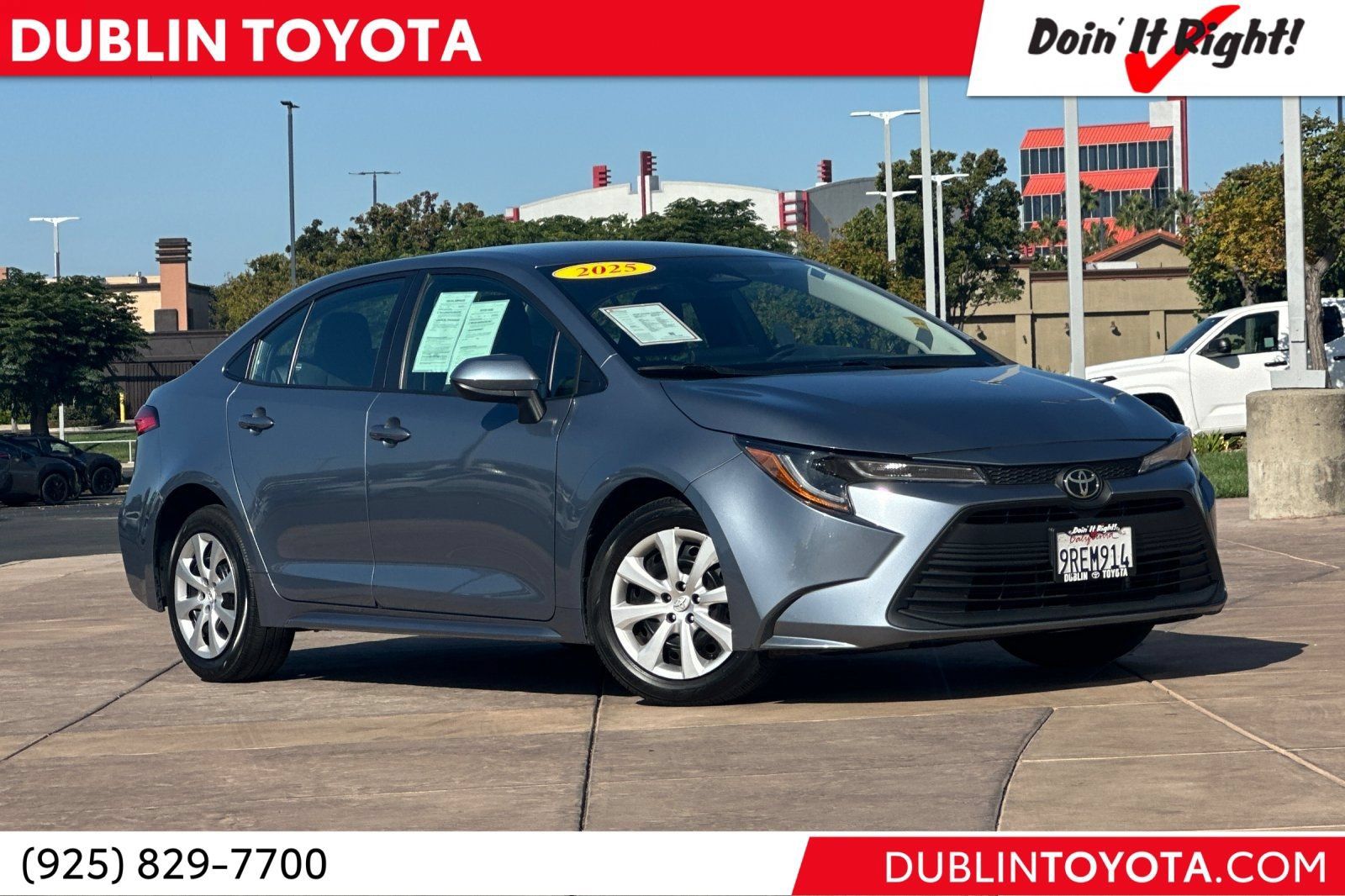 Certified 2025 Toyota Corolla LE FWD 360° Tour