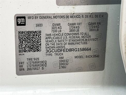 Used 2024 Chevrolet Silverado 1500 LT Trail Boss w/ Protection Package image 33