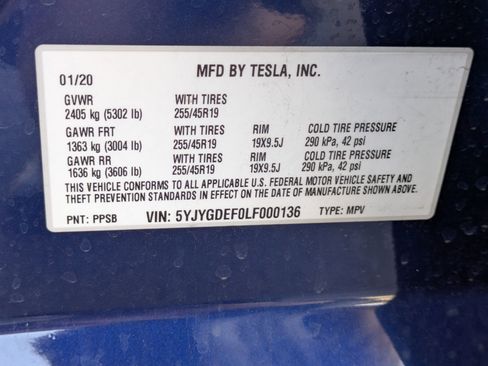 Used 2020 Tesla Model Y Performance image 30