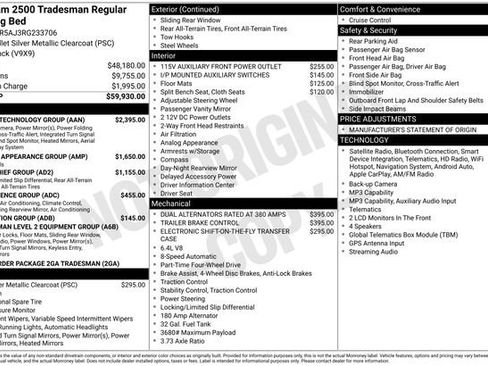 Used 2024 RAM 2500 Tradesman w/ Towing Technology Group AWD/4WD image 6