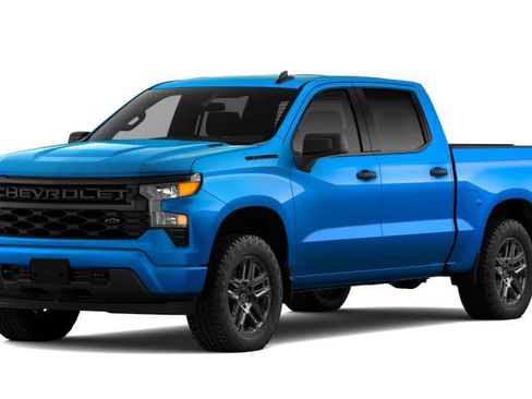 New 2026 Chevrolet Silverado 1500 Custom w/ LPO, Dark Essentials Package RWD image 3