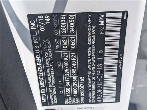 Used 2018 Mercedes-Benz GLS 550 4MATIC image 26