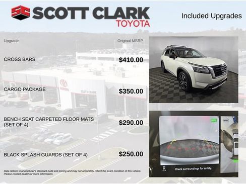 Used 2024 Nissan Pathfinder Platinum w/ Cargo Package FWD image 8