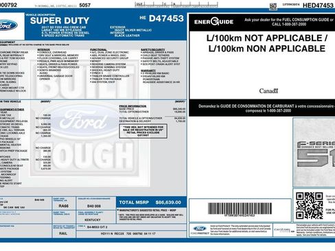 Used 2017 Ford F350 Lariat w/ Lariat Ultimate Package image 26