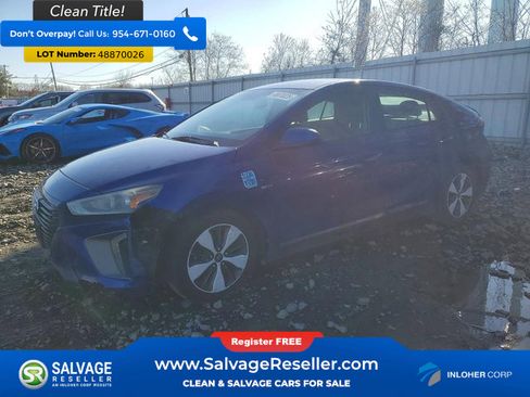 Used 2019 Hyundai Ioniq Plug-In Hybrid FWD image 1