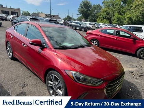 Used 2017 Hyundai Elantra Limited w/ Limited Tech Package 04 FWD image 1