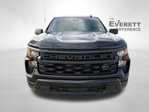 New 2026 Chevrolet Silverado 1500 Custom w/ Turbomax Blackout Package AWD/4WD image 2