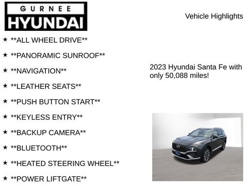 Used 2023 Hyundai Santa Fe Calligraphy AWD/4WD image 7