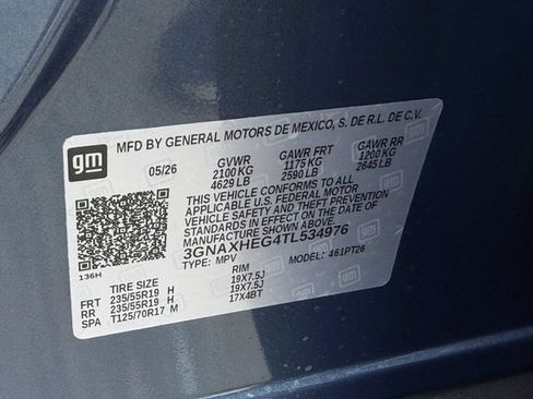 New 2026 Chevrolet Equinox LT w/ Convenience Package II FWD image 19