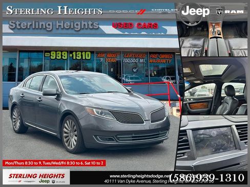 Used 2015 Lincoln MKS AWD w/ Equipment Group 101A image 1