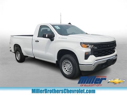 Used 2024 Chevrolet Silverado 1500 W/T w/ WT Value Package AWD/4WD image 1