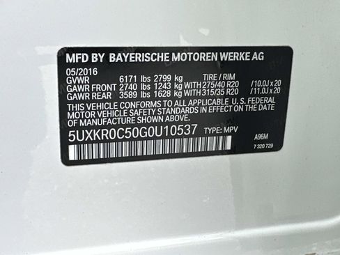 Used 2016 BMW X5 xDrive35i image 32