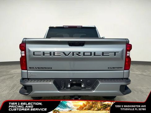Used 2024 Chevrolet Silverado 1500 Custom w/ LPO, Dark Essentials Package AWD/4WD image 8