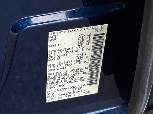 Used 2022 Nissan Frontier SV w/ Technology Package image 29