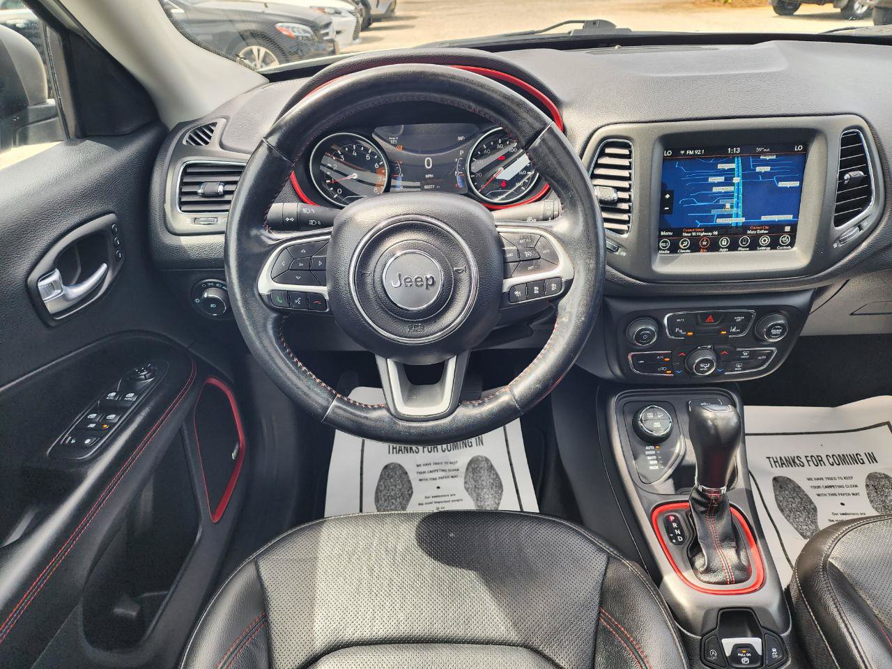 Used 2021 Jeep Compass Trailhawk w/ Sun and Sound Group AWD/4WD image 16