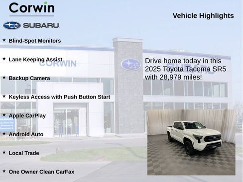 Used 2025 Toyota Tacoma SR5 AWD/4WD image 6