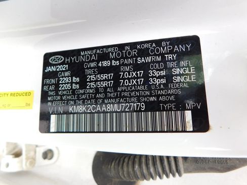 Used 2021 Hyundai Kona SEL AWD/4WD image 9