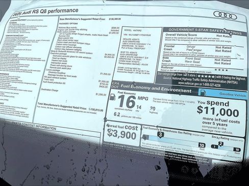 New 2026 Audi RS Q8 performance image 19