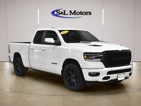 Used 2021 RAM 1500 Sport w/ Leather & Sound Group AWD/4WD image 2