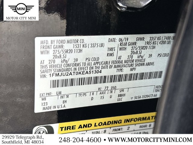 Used 2019 Ford Expedition Limited AWD/4WD image 22