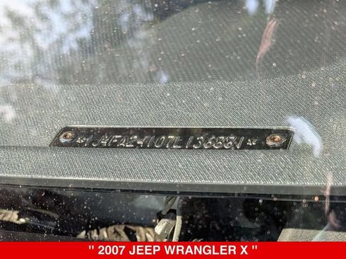 Used 2007 Jeep Wrangler X AWD/4WD image 30