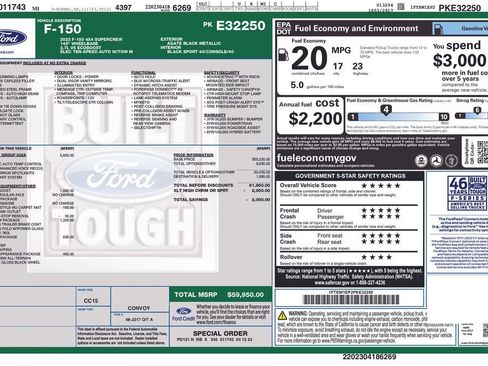 Used 2023 Ford F150 XLT w/ Equipment Group 302A High image 2