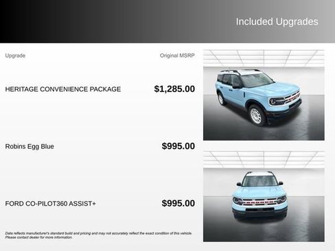 Certified 2024 Ford Bronco Sport Heritage w/ Heritage Convenience Package AWD/4WD image 5
