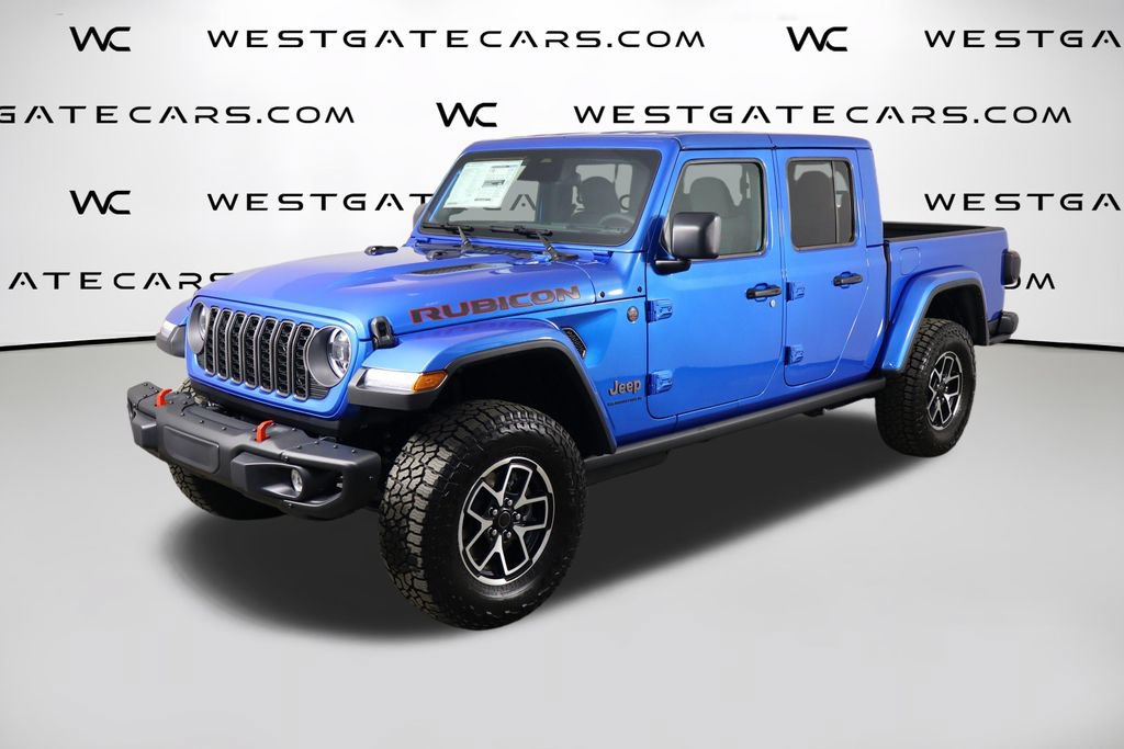 New 2026 Jeep Gladiator Rubicon w/ Steel Bumper Group AWD/4WD 360° Tour